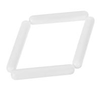 Mipcase 4 pezzi Barre Magnetiche in Ptfe per Agitatore da Laboratorio Cilindriche Miscelatore Efficiente per Piastre Riscaldanti e Agitatori Multipli Riutilizzabile