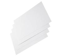 Mipcase 4 pezzi di targhe in alluminio per sublimazione 30x20 cm, cartelli in metallo bianco, vuoti per artigianato, giardino, esterni, stampa fai da te, decorazioni murali, cartello