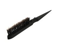 Mipcase 4 pezzi Pettine per Capelli con Setole di Cinghiale Pettine File per Cotonatura e Volume Spazzola Ricci Professionale per Uso Domestico e Saloni Colore Casuale Colore Casuale