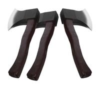 Mipcase 4 Pezzi Simulacri di Scure in Schiuma Realistiche per Halloween e Carnevale Giocattolo Leggero da Abbattimento per Feste in Maschera Accessori Pirata per Adulti