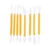 Mipcase 4 Set Coltello per Ceramica, Coltello per Modellare Argilla, Plastica, Blu, per Rifinire e Raschiare, per Plasticine e Ceramica, per Lavori di Fine Artigianato