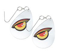 Mipcase 4 Set Dissuasore Uccelli Occhio Riflettente Pendenti Rotanti Impermeabili per Protezione Esterna da Piccioni E Volatili Decorazione Uccelli per E 2 Pezzi*4