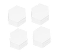 Mipcase 400 Pezzi Template Esagonale Carta per Patchwork e Cucito Diy per Quilting Fai da Te Strumenti Creativi per Tecniche Cucito e Progetti Artigianali