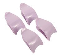 Mipcase 4pezzi Strumento Applicatore Per False Ciglia Pinzette Per Estensioni Ciglia Strumento Di Bellezza Per Uso Facile e Comodo Adatto Novizie e Donne Con Unghie Lunghe