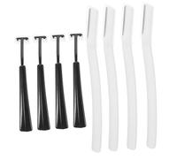 Mipcase 4sets Rasoio Per Sopracciglia Portatile Lamette Per La Depilazione Del Viso Strumento Di Bellezza Per Donne Facile Da Usare e Pulire