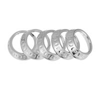 Mipcase 5 Pezzi Copertura in Plastica per Base Rotonda Sgabello da Bar, Tappo Guarnizione Decorativo per Piedistallo Protezione Pavimento, Copri Collare per Mobili da Bar, Facile