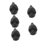 Mipcase 5 Pezzi Di Fischietti in Ceramica A Forma Di Teschio Unici Ornamenti Per Il Dei Morti Fischietti Decorativi Per La Casa Di Halloween
