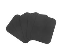 Mipcase 5 Piastre Adesive in Metallo per Supporto Telefono Auto, Piastra Porta Telefono Nera 35x45 Mm Adesivo Forte, Accessori per Smartphone Gps e Tablet, Supporto Magnetico Multifunzione per Auto