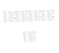 Mipcase 5 Set Ganci Adesivi Trasparenti Per Parete Resistenti Foratura Per Bagno Cucina Camera Da Letto Supporto Fissaggio Forte Su Superfici Lisce Come Marmo 12 Pezzi*5
