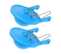 Mipcase 5 Set Ricambio Valvola Scarico Wc Flapper Per Riparazione Perdite E Flush Silenzioso Accessori Facili Da Installare 2 Pezzi * 5