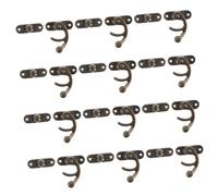 Mipcase 50 paia Fermaserratura Antico in Ferro per Scatole Portagioie e Mobili Chiusura Vintage per Armadi Accessori Decorativi Resistenti e Pratici Misura Media