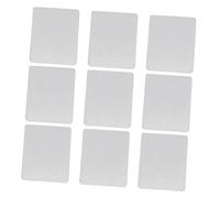 Mipcase 50 Pezzi Copertine Protettive per Carte Custodie Trasparenti in PVC Spesso Protettori per Carte da Foto e Documenti Resistenti Macchie Studio e