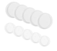 Mipcase 50 pezzi Tappi Chiusura per Tubi Cartone Coperture Rotonde per Spedizioni e Protezione per Utensili Artistici