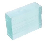 Mipcase 50 pezzi Vetrini Microscopici in Vetro Singola Cavità per Specimen Acquatici Vetrini Resistenti e Pratici per Laboratorio e Osservazioni Microscopiche