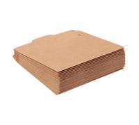 Mipcase 50pezzi Sacchetto di Carta Kraft Marrone per CD Buste di Carta Piccole Sacchetti in Cartone Kraft per Imballaggio Documenti Buste per Biglietti d Auguri