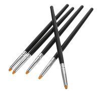 Mipcase 5pezzi Pennello Per Laminazione Delle Ciglia in Fibra Di Legno Strumento Per Applicare Balsamo e Colla Piccolo e Portatile Adatto Per Uso Domestico e Professionale