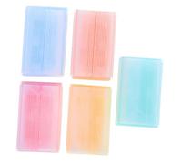 Mipcase 5Pezzi Spugne Bagno per Scrubber Morbida Vivaci per Bagnetto e Allenamento Sensoriale per Del Capelluto