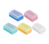 Mipcase 5pezzi Spugne Per Bagno Colorate Rosa Blu Verde Bianco Spazzole Massaggianti Per Ragazzo Ragazza e Ragazzo Ragazza Per Bagni e Piscine Sviluppo Sensoriale e Comfort Della