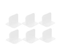 Mipcase 6 Pezzi Di Ancoraggio Per Rinforzo Recinzione Piedini Di Supporto Per Cancelletto Per Box Fissaggio Per Mobili Supporto Per Recinzione Stabilizzatore Per Accessori Per
