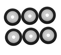 Mipcase 6 pezzi Rulli di Pressione con Cuscinetto per Videoregistratore Vhs Ricambio per Manutenzione Audio e Video Pinch Roller in Resistente Compatibili con Registratori Cassetta e