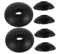Mipcase 6pezzi Copertura Antiscivolo Per Bastoni Trekking Accessori e Resistenti Per Escursioni e Camminate Compatibili Bastoni Camminata e Crutches Facili Installare