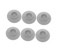 Mipcase 6pezzi Gommini Antivibranti per Lavatrice e Asciugatrice Supporto per Piedini Riduzione del Rumore e Assorbimento degli Urti per Proteggere i Pavimenti