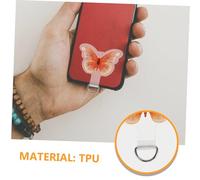 Mipcase 8 Pezzi Patch per Cordino con Portacarte Farfalla Staccabile Compatibile con La Maggior Parte delle Custodie e Modelli Smartphone