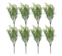Mipcase 8 Pezzi Piante Finte di Erbe Aromatiche Realistiche in Plastica