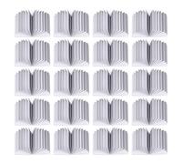 Mipcase 80 Libri Vuoti in Miniatura per Case delle Bambole Mini Quaderni per Libreria in Miniatura Pagine Sfogliabili Accessori per Giochi di Ruolo e Decorazioni Creative per