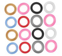 Mipcase 80 Pezzi Nastri Decorativi Multicolore Metri Nastri Metallici Plastica per Palloncini e Confezioni Regalo per Compleanni Matrimoni e Feste Colorate