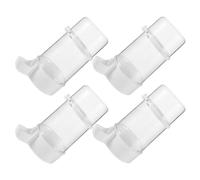 Mipcase Abbeveratoio Automatico in Plastica Base Stabile e Pulizia Facile da 240ml 4 Pezzi per Pulcini e Pappagalli per Allevatori e Proprietari di Uccelli