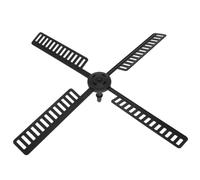 Mipcase Accessori Per Mulini a Vento Da Giardino in Plastica Impermeabile Ricambio Pale Per Mulino a Vento Solare Decorazione Esterno Cortile 1.18X1.18X1.18 Pollici