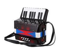 Mipcase Accordion per Strumento Musicale Educativo per Introduzione Alla Design Carino Promuove Coordinazione e Adatto Piccoli Musicisti