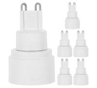 Mipcase Adattatore Convertitore Da G9 A E14, 6 Pezzi, Base Per Dissipazione Del, Per Regolazioni Dell'illuminazione