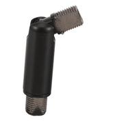 Mipcase Adattatore per Lampadari Testa Snodata a 180 Gradi M10 Nero in Ferro, Facile da Installare, per Spazi Stretti e Soffitti Bassi, Accessorio Versatile per Illuminazione