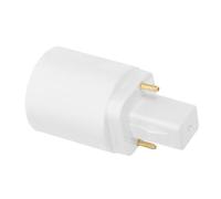 Mipcase Adattatore Per Portalampada Convertitore Da Base Adattatore Per Luce Da Campeggio Compatibile Apparecchi Di Illuminazione Per Uffici Domestici e Spazi Commerciali Materiale Pbt Rob