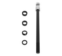 Mipcase Adattatore Perno Passante M12x1.0 per Rimorchio Bicicletta, Assale Rinforzato 160-178 Mm Sgancio Rapido, Collegamento Stabile per Forcella Posteriore Bici da Montagna e Uso