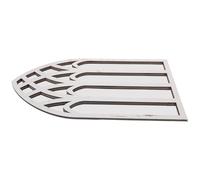 Mipcase Adesivo Murale Specchio da Parete Rustico 42X27 CM in Legno Vetri ad Stile Gotico per Decorazione Casa Soggiorno Bagno e Cucina