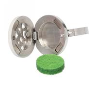 Mipcase Anello Regolabile Aperto in Acciaio Inossidabile per Persona Diffusore di Aromaterapia Design Scolpito Raffinato e Leggero per Ogni Falange