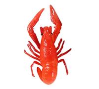 Mipcase Aragosta Artificiale in PVC Simulata Decorazione Realistica e Leggera per Giardino Balcone e Eventi Figurina Animale Duratura per Spazi Vivaci