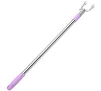 Mipcase Asta Per Stendere Panni Telescopica in Acciaio Resistente Bastone Estensibile Per Balcone e Lenzuola Maneggevole Per Asciugatura Efficiente