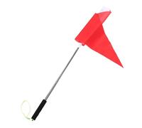 Mipcase Bandiera Portatile per Guida Turistica e Attività Scolastiche dei Bambini Bandierina su Asta Telescopica Regolabile Piccola Bandiera di Sicurezza per Eventi all'Aperto