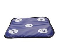 Mipcase Bersaglio da Scherma Doppia Faccia Montabile Muro Attrezzo Compatto per Allenamento di Precisione Silenzioso e Facile da Installare per Migliorare Tecniche di Scherma e Tiro con