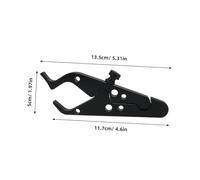 Mipcase Bloccasterzo in Alluminio Cnc Fissatore Ausiliario per Controllo e Sicurezza Compatibile con Vari Modelli Funzione Cruise Control e Blocco Acceleratore Integrato