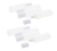 Mipcase Bottiglie di Plastica per Lenti a Contatto 25 Pezzi Mini Bottiglie da Viaggio in Pp Piccole e Leggere per Cura e Protezione delle Lenti Accessori Adatte a Uso Quotidiano e Viaggi