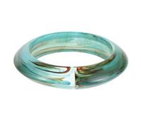 Mipcase Bracciale Rigido e Rotondo in Acrilico Traslucido per Donna Bracciale Geometrico Vintage per Accessori Raffinati da Indossare Tutto Giorno