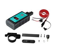 Mipcase Caricabatteria Usb c Per Moto Connettore Sae-usb Caricabatteria Usb Compatto Voltmetro Design Sgancio Rapido Alimentazione Da Protezione Per Porta Di Ricarica