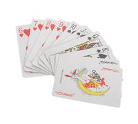 Mipcase Carte Da Gioco in Braille Caratteri Grandi Per Disabili e Non Vedenti Per Giochi Di Bridge e Poker Per Adulti e Ragazzo Ragazza Ragazza Tattili e Pratiche