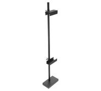 Mipcase Cavalletto da Tavolo Regolabile in Ferro Finitura Oro, Portatile e Staccabile, Supporto per Monitor e Poster per Studi e Esposizioni