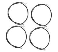 Mipcase Cavo Freno Universale Per (4 Pezzi): Design Antiscivolo Per La Sicurezza - Cavi Freno Accessori Per Per Esterni/emergenza